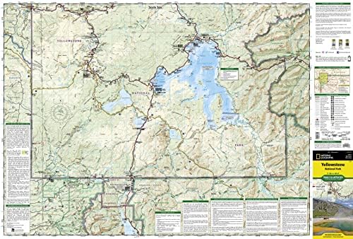 Yellowstone National Park Map (National Geographic Trails Illustrated Map, 201) - Image 5